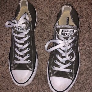 Grey Low-Top Converse